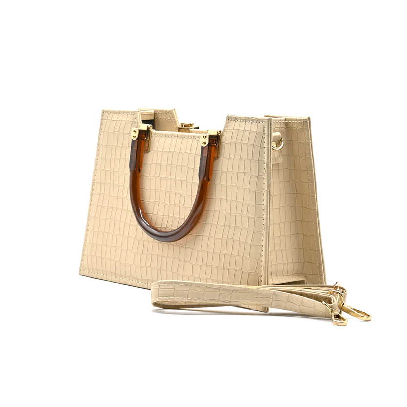 Bagzen Atek Cross Body Bag Beige - Image 2